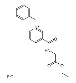 N3-((ethoxycarbonyl)-methyl)-1-benzylnicotinamide bromide Structure