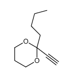 2-butyl-2-ethynyl-1,3-dioxane结构式