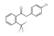 2-(4-BROMOPHENYL)-2'-TRIFLUOROMETHYLACETOPHENONE structure