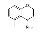 (S)-5-甲基苯并二氢吡喃-4-胺结构式