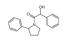 2-hydroxy-2-phenyl-1-(2-phenylpyrrolidin-1-yl)ethanone Structure