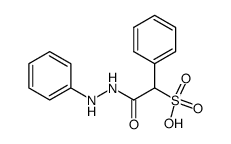 α-Sulfo-phenylessigsaeure-phenylhydrazon Structure