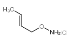 O-But-2-enyl-hydroxylamine hydrochloride Structure