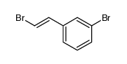 trans-1-(2-bromovinyl)-3-bromobenzene Structure