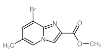 8-溴-6-甲基咪唑并[1,2-a]吡啶-2-羧酸甲酯图片