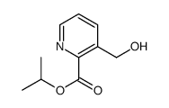 3-(羟基甲基)吡啶-2-羧酸异丙酯结构式