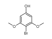 4-bromo-3,5-dimethoxyphenol structure