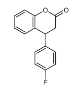 2H-1-BENZOPYRAN-2-ONE, 4-(4-FLUOROPHENYL)-3,4-DIHYDRO- picture