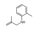 2-methyl-N-(2-methylprop-2-enyl)aniline结构式