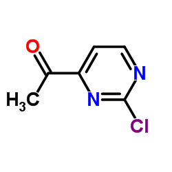 1-(2-Chloropyrimidin-4-yl)ethanone structure