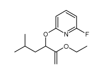 2-[(2-ethoxy-5-methylhex-1-en-3-yl)oxy]-6-fluoropyridine Structure