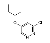 5-butan-2-yloxy-3-chloropyridazine Structure