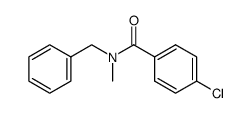 N-benzyl-4-chloro-N-methylbenzamide Structure