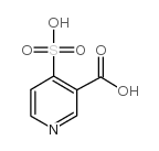 4-sulfonicotinic acid structure