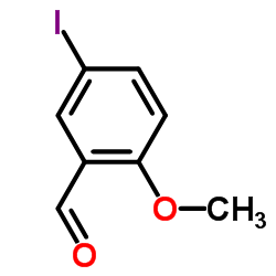 5-Iodo-2-methoxybenzaldehyde Structure