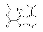 ethyl 3-amino-4-(dimethylamino)thieno[2,3-b]pyridine-2-carboxylate structure