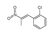 1ξ-(2-chloro-phenyl)-2-nitro-propene结构式