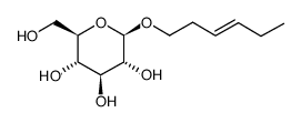 (E)-3-hexenyl β-D-glucopyranoisde结构式