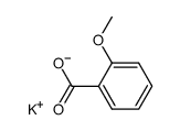 potassium 2-methoxybenzoate结构式