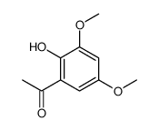 1-(2-hydroxy-3,5-dimethoxyphenyl)ethan-1-one结构式