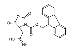 N-α-Fmoc-L-asparagine N-carboxyanhydride Structure