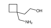 2-(1-(Aminomethyl)cyclobutyl)ethanol Structure