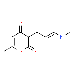 3-[(2E)-3-(Dimethylamino)prop-2-enoyl]-6-methyl-2H-pyran-2,4(3H)-dione Structure