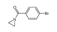 1-(p-bromobenzoyl)aziridine结构式