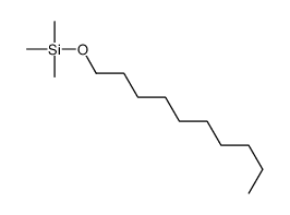 (DECYLOXY)TRIMETHYLSILANE Structure