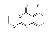 4H-3,1-Benzoxazin-4-one,2-ethoxy-5-fluoro-(9CI) Structure