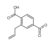 Benzoic acid, 4-nitro-2-(2-propenyl)- (9CI)结构式