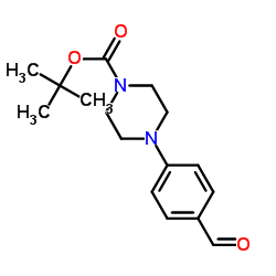 1-Boc-4-(4-Formylphenyl)piperazine structure