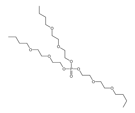 Tris[2-(2-butoxyethoxy)ethyl] phosphate Structure