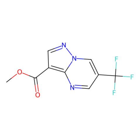 methyl 6-(trifluoromethyl)pyrazolo[1,5-a]pyrimidine-3-carboxylate Structure
