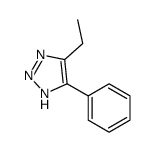 4-ethyl-5-phenyl-2H-triazole Structure