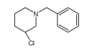 (3R)-1-Benzyl-3-chloropiperidine结构式