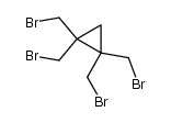 1,1,2,2-tetrakis(bromomethyl)cyclopropane Structure