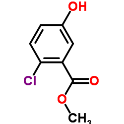 Methyl 2-chloro-5-hydroxybenzoate Structure