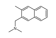 2-[(Dimethylamino)methyl]-3-methylnaphthalene结构式