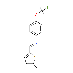 N-[(5-methyl-2-thienyl)methylene]-4-(trifluoromethoxy)aniline picture