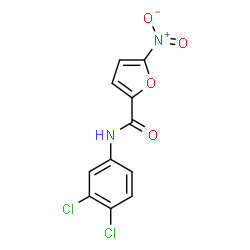 N-(3,4-dichlorophenyl)-5-nitrofuran-2-carboxamide Structure