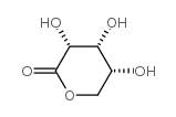 核糖酸-1,4-内酯结构式