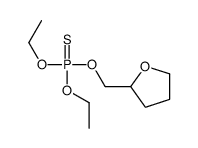 O,O-Diethyl O-(tetrahydrofuran-2-ylmethyl) =phosphorothioate结构式