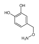 4-(aminooxymethyl)benzene-1,2-diol结构式