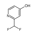 4-Pyridinol, 2-(difluoromethyl)- (9CI)结构式