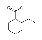 Cyclohexanecarbonyl chloride, 2-ethyl- (9CI) Structure