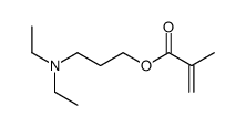 3-(diethylamino)propyl 2-methylprop-2-enoate Structure