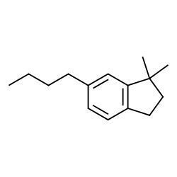 6-Butyl-2,3-dihydro-1,1-dimethyl-1H-indene structure