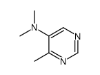 5-Pyrimidinamine, N,N,4-trimethyl- (9CI)结构式