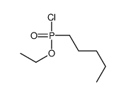 1-[chloro(ethoxy)phosphoryl]pentane Structure